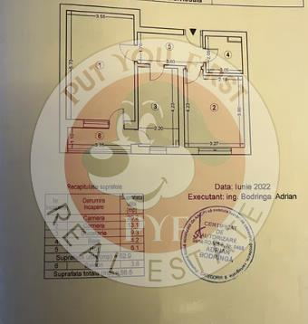 Exigent Plaza | Apartament 2 camere | 57mp | decomandat | B8105